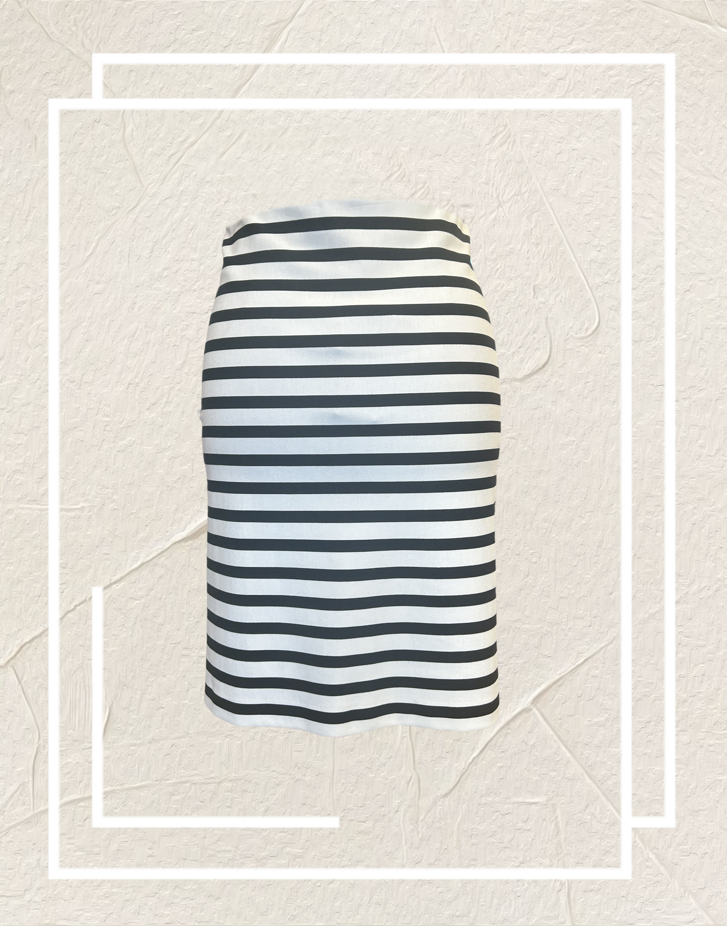 Marccain Stripped Pencil Skirt