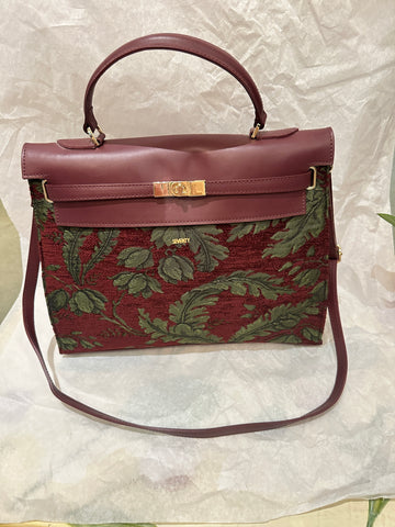 Seventy Embroider Pattern Handbag