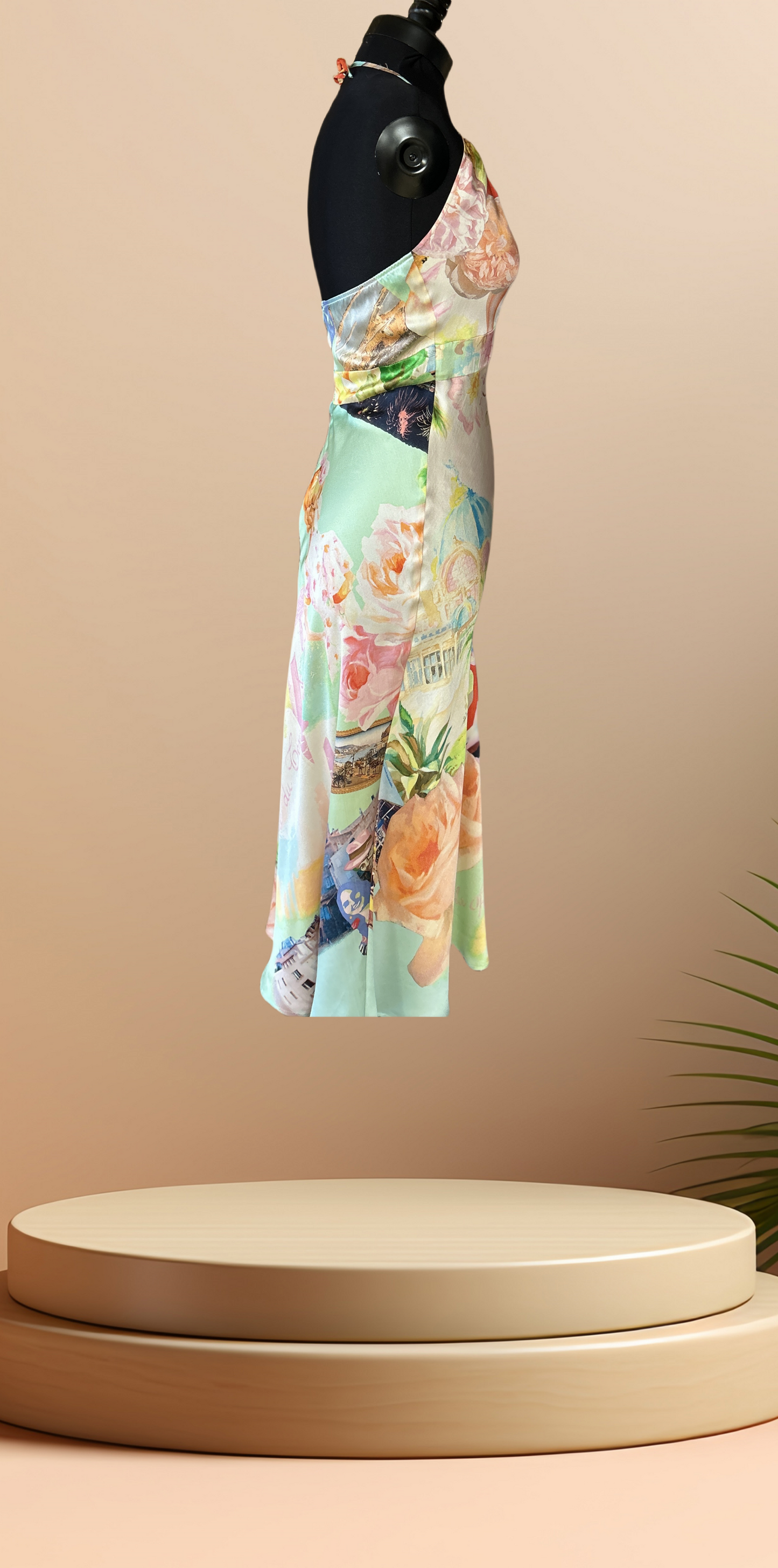 Gerard Darel Silk Floral Dress