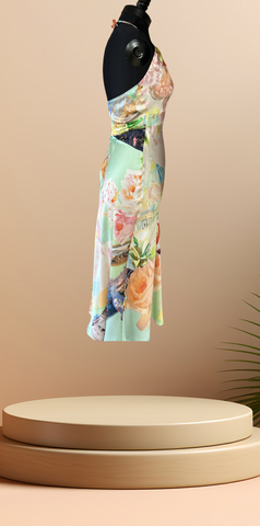 Gerard Darel Silk Floral Dress