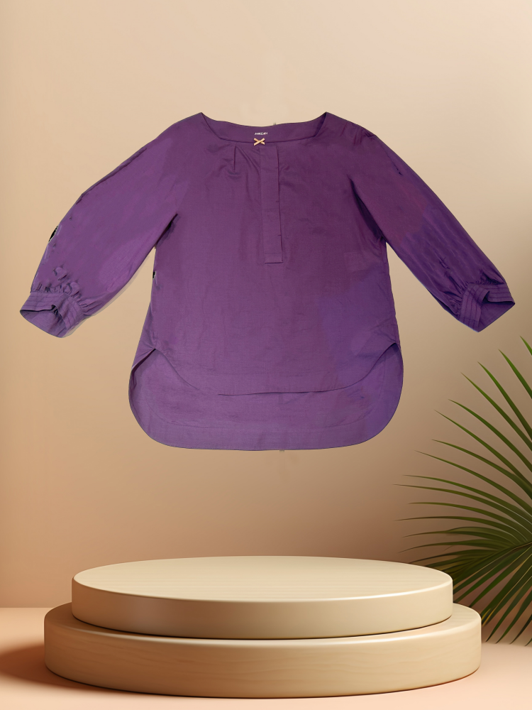 Marccain Purple Blouse