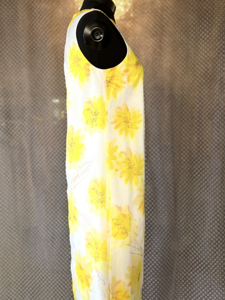 Marccain Yellow Floral Dress