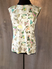 Marccain Oriented Fan Print Blouse