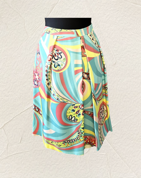 Seventy Abstract print skirt