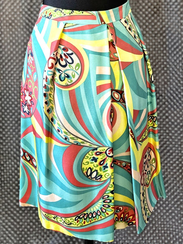 Seventy Abstract print skirt