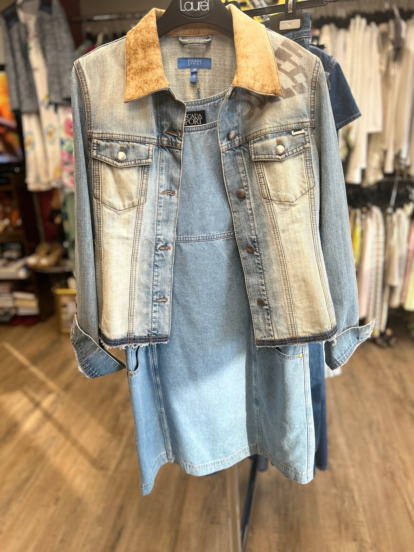 Escada Denim Dress