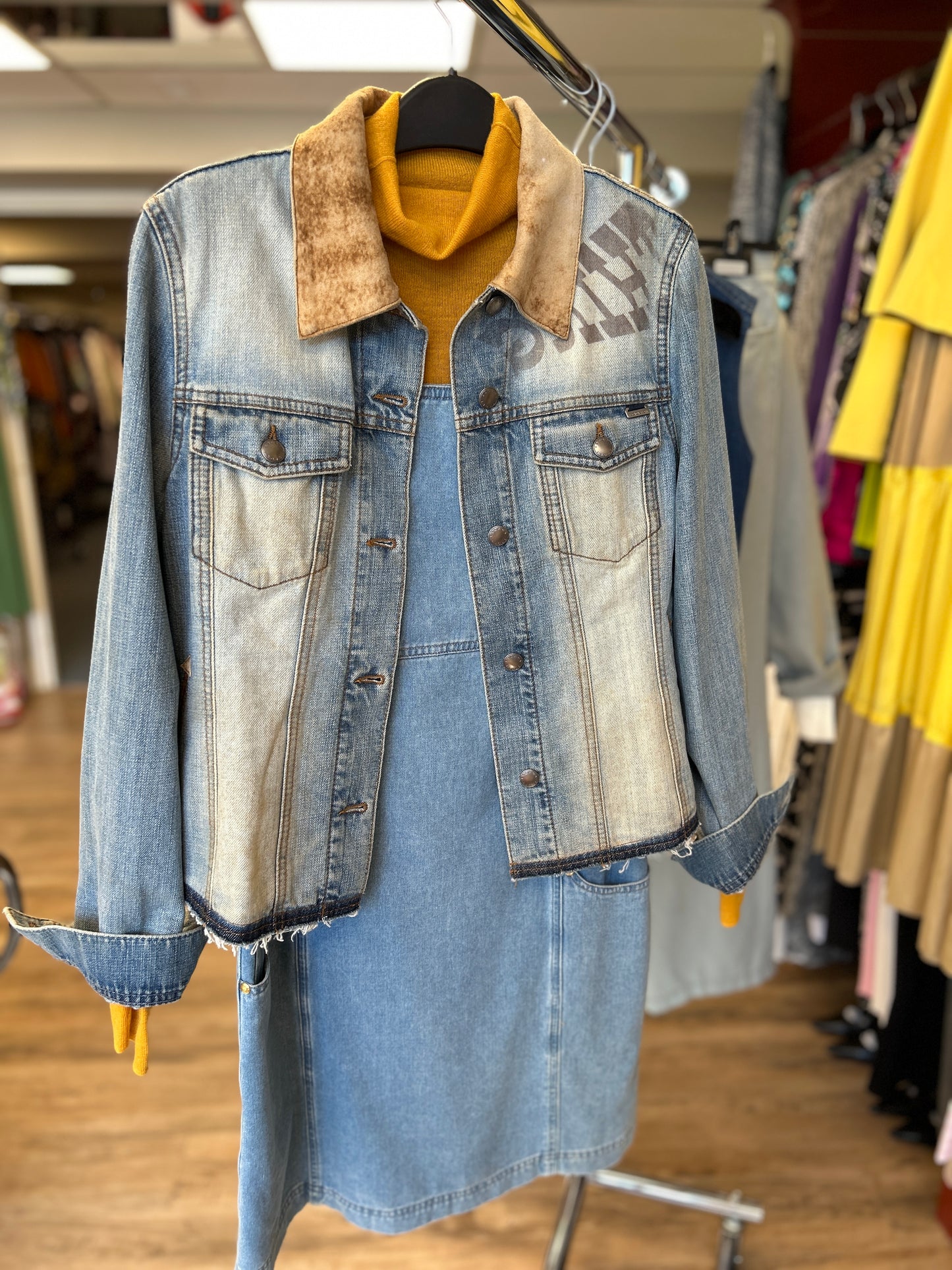 Escada Denim Dress