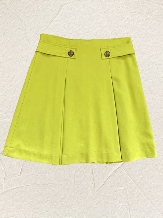 Versace Florescent Green Skirt