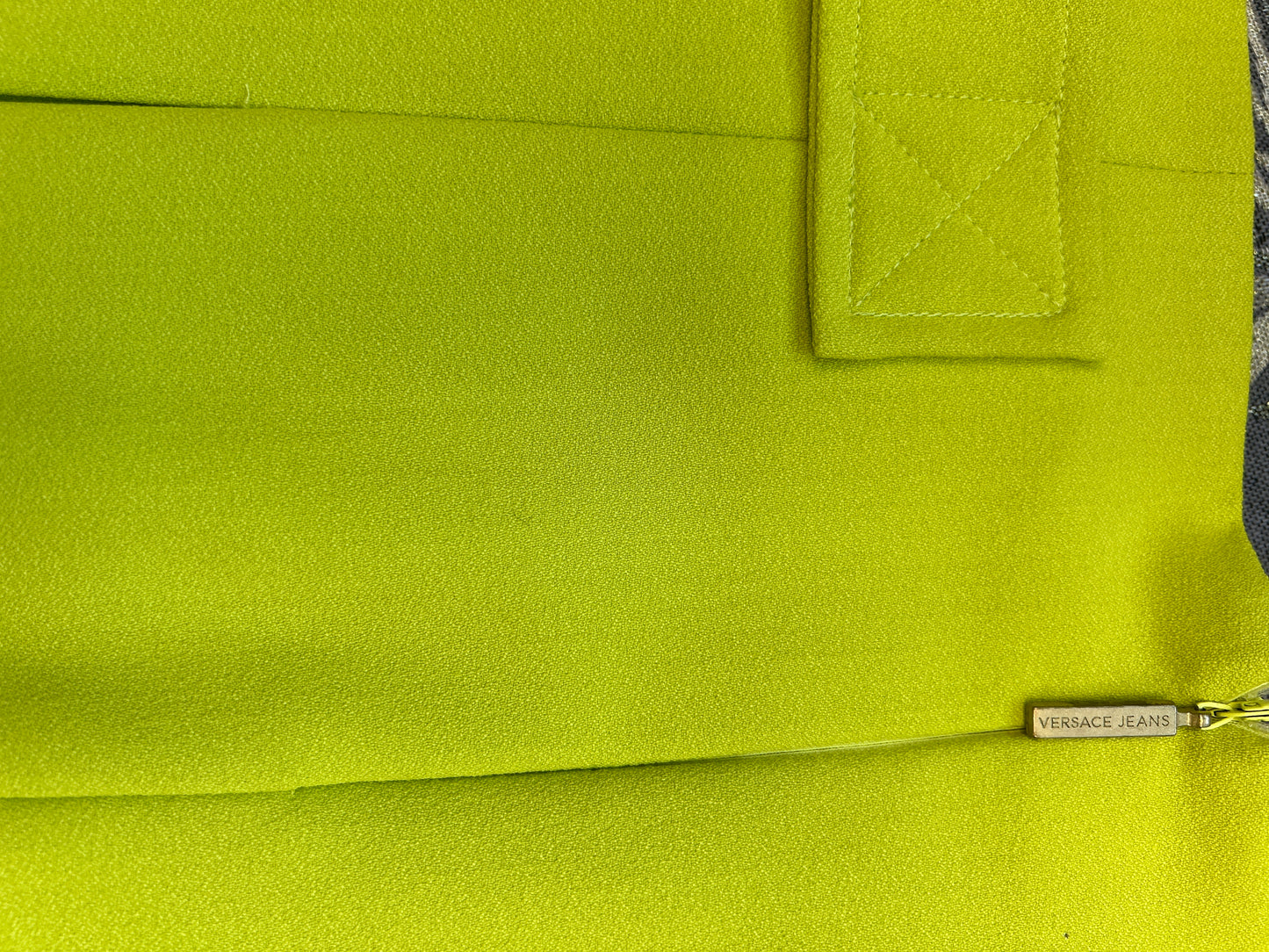 Versace Florescent Green Skirt