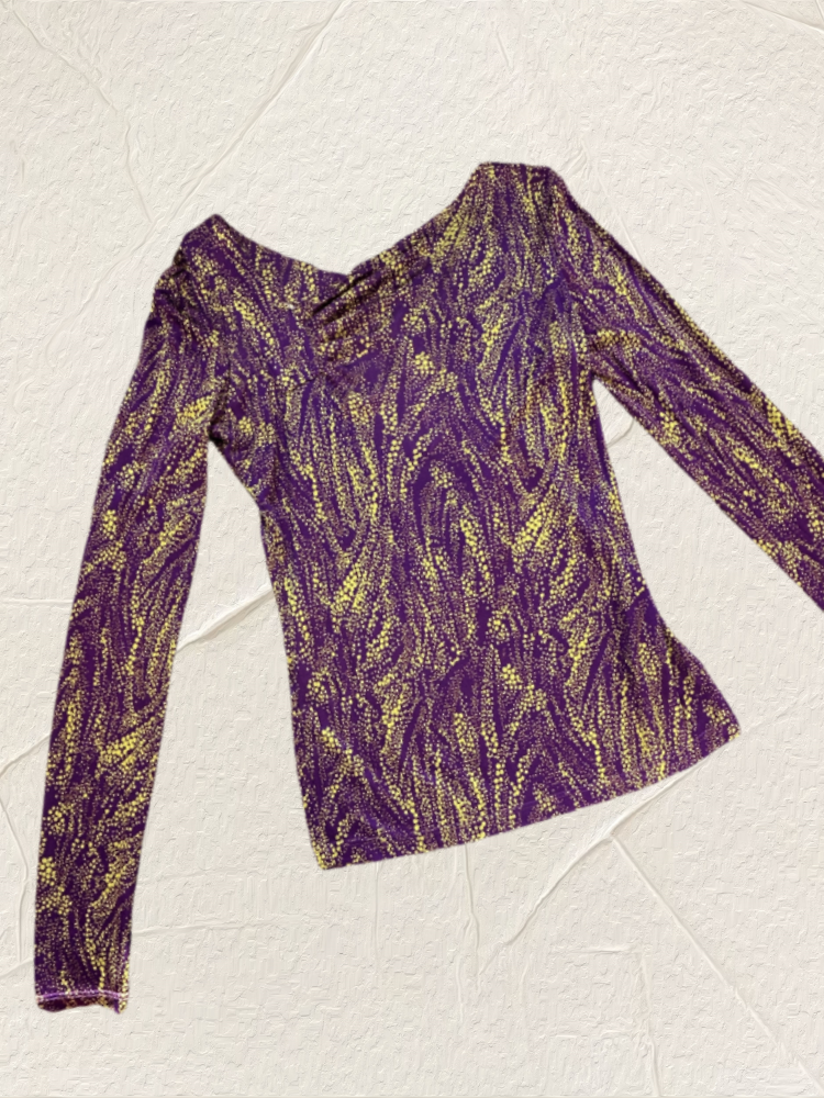 Versace Purple Blouse