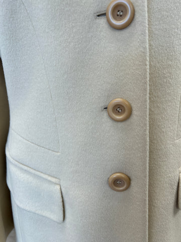 Laurel Creamy Wool Coat