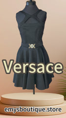 Versace Black Dress